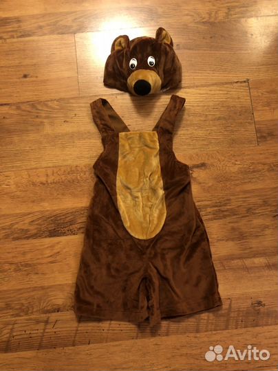 Карнавальный костюм, новогодний, мишка