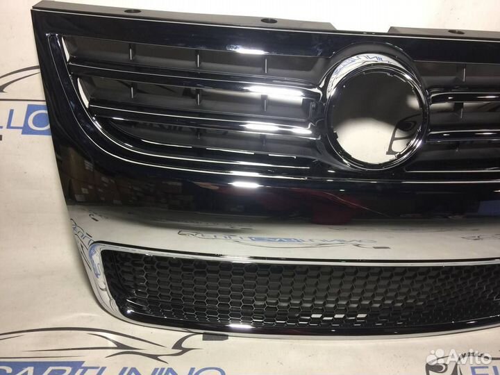 Решетка радиатора VW Touareg 07-10 в сборе stvw
