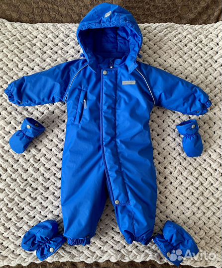 Зимний комбинезон для мальчика crockid 74 80