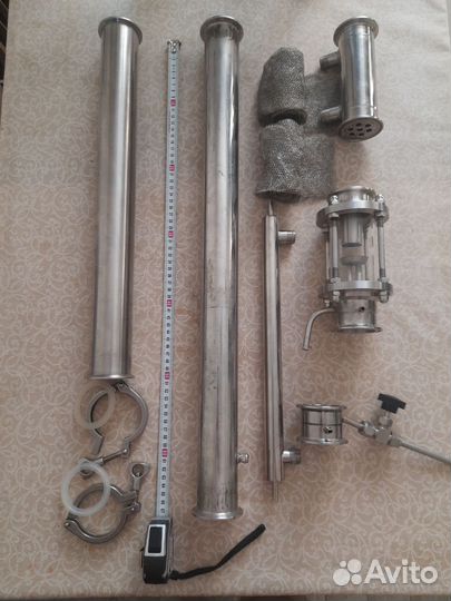 Узел отбора 2 дюйма,царга,дефлегматор