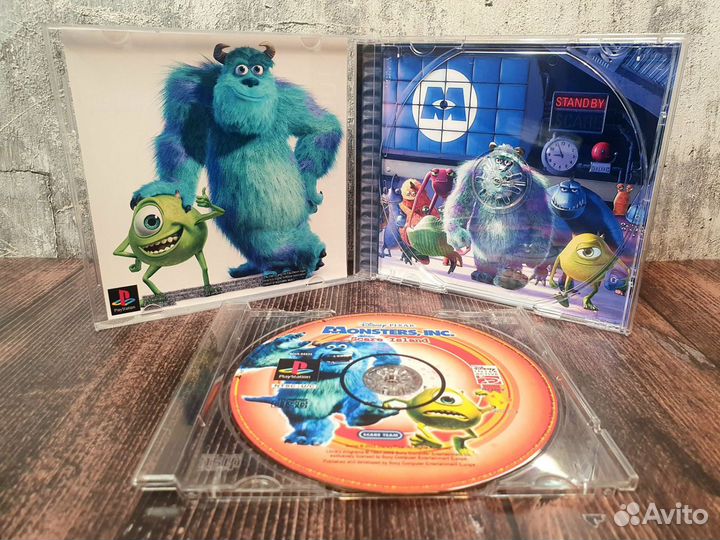 Игры ps1 Monster, Inc Playstation пс1 пс2 ps2