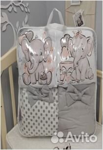 Комплекты в кроватку 17 предметов Сатин