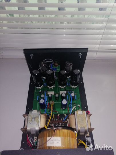 Ламповый усилитель на 6п6с
