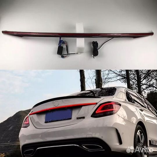 Динамическая полоса багажника LED на Mercedes w205