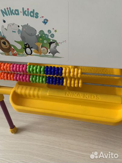 Доска мольберт для рисования мелками детская