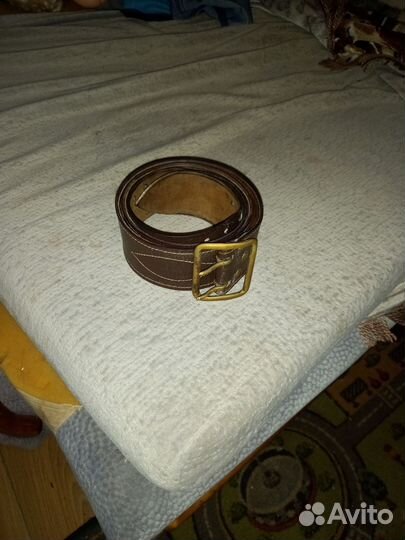 Мужской кожаный ремень