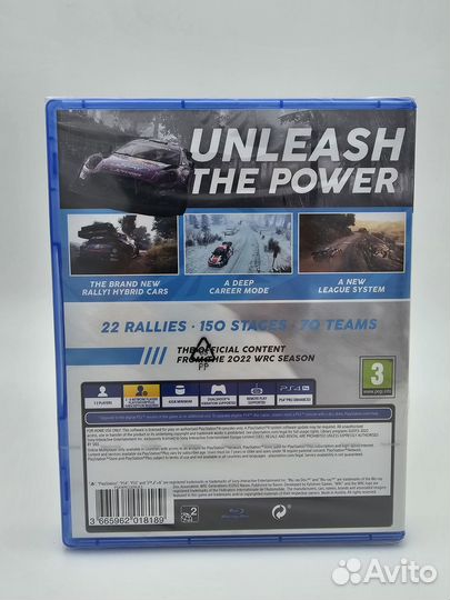 Игра WRC Generations (PS4, диск)