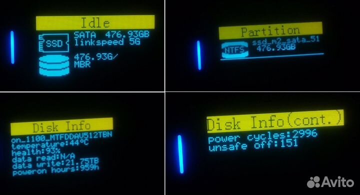 USB/TC корпус для для быстрого диска SSD M2
