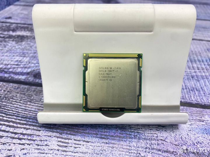 Процессор Intel core i 7 870