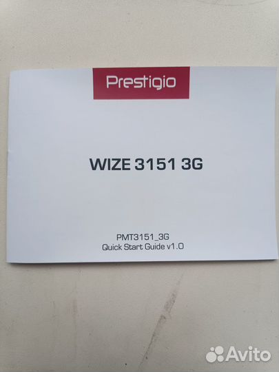 Новый Планшет prestigio wize 3151 3G
