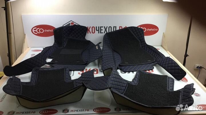 3D Коврики Genesis GV80 из Экокожи