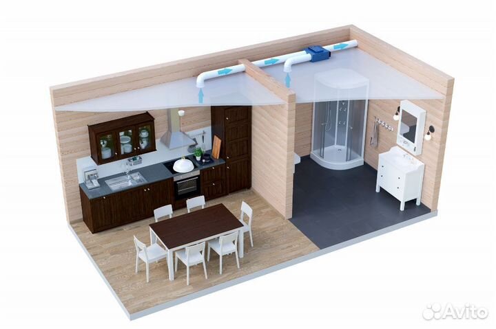 Вытяжка для дачи Norvind country (Норвинд Кантри)