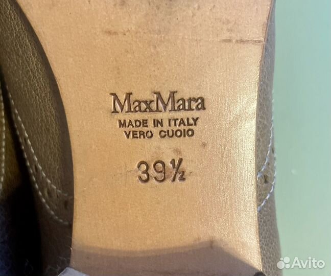 Туфли женские Max Mara 38,5-39 б/у