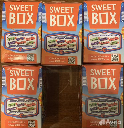 Машинки Sweet box hot wheels