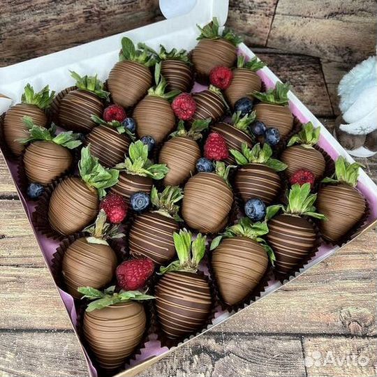 Вкусная клубника в бельгийском шоколаде доставка