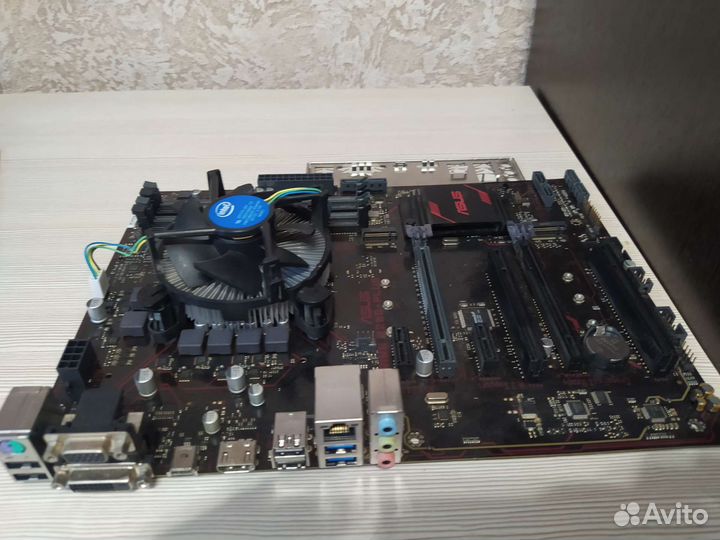 Материнская плата asus prime B250-plus