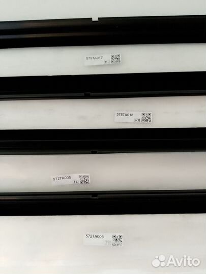 Новый комплект бархоток Mitsubishi Lancer 08-17