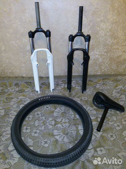 Мягкие вилки MTB,bmx покрышка и комбо седло