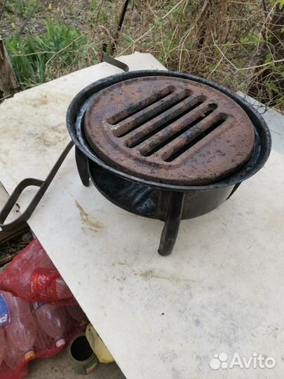 Таганок для приготовления на углях