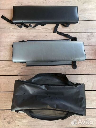 Мягкие накладки на сидения лодки