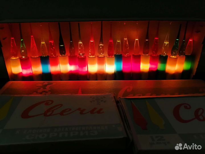 Елочная гирлянда (электрогирлянда) Сюрприз, СССР 4