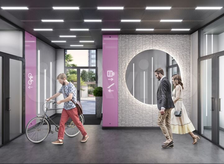 2-к. квартира, 57,6 м², 20/24 эт.
