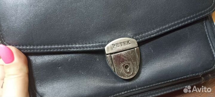 Барсетка кожанная 90 х Винтаж