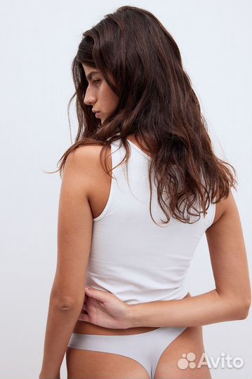 Набор женских трусиков H&M (бесшовные стринги), L