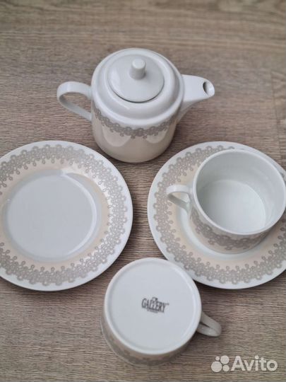 Сервиз чайный, фарфор