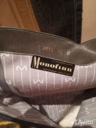 Сапоги весенне-осенние