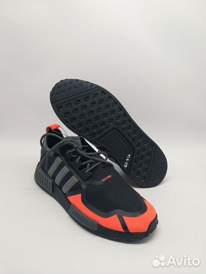 Кроссовки Adidas NMD Black Solar Red, 43