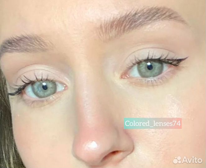 Серые линзы