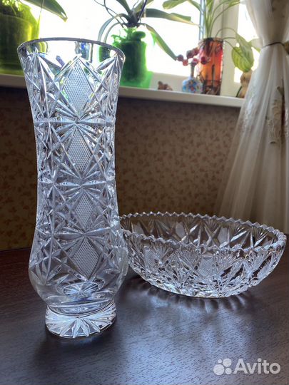 Хрустальная посуда СССР