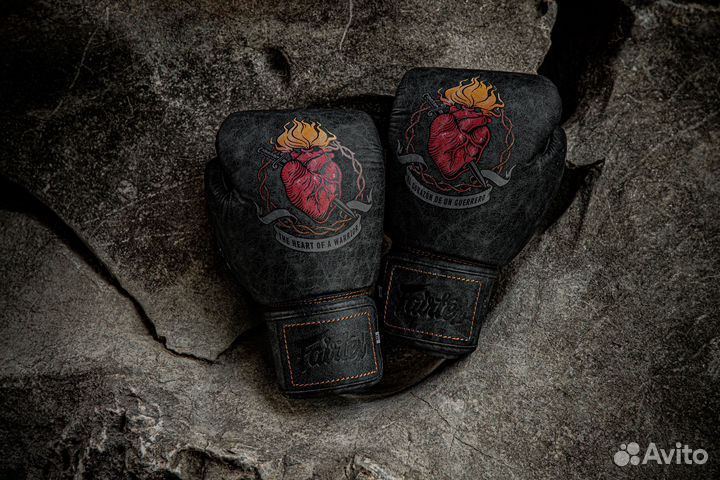 Боксёрские перчатки Fairtex BGV Heart of Warrior