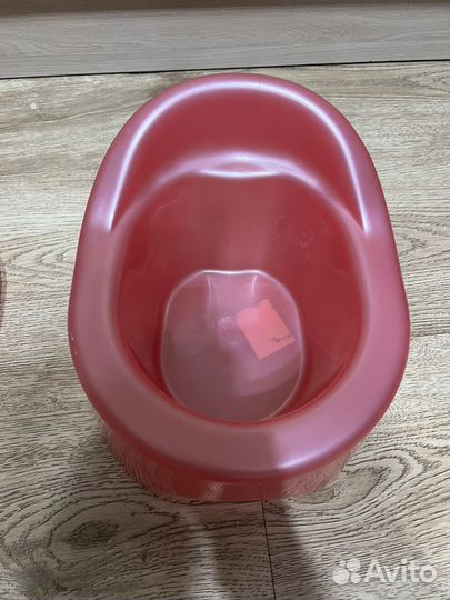 Детский горшок с крышкой