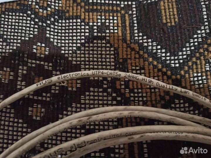 Кабель витая пара Hyperline, Nikolan, AVS. Cat5e