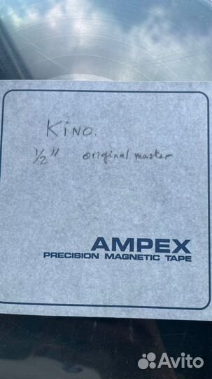 Бабина, катушка, пленка ampex.original master
