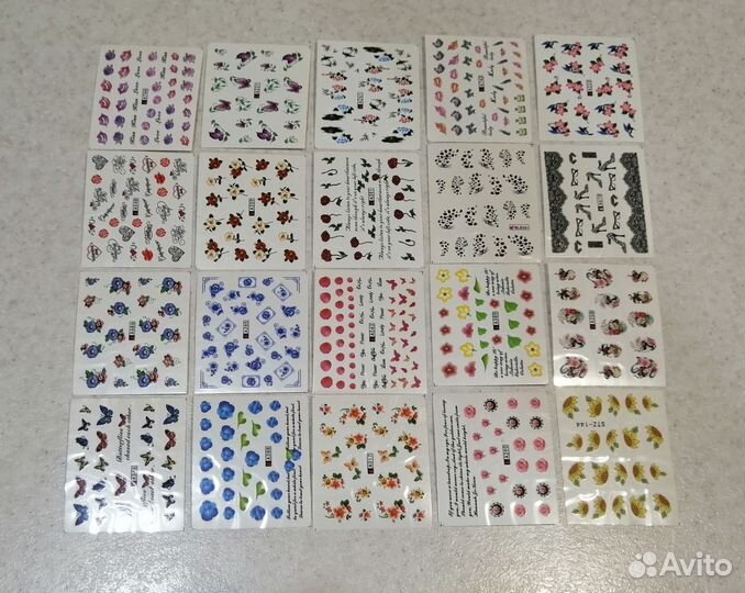Наклейки для ногтей