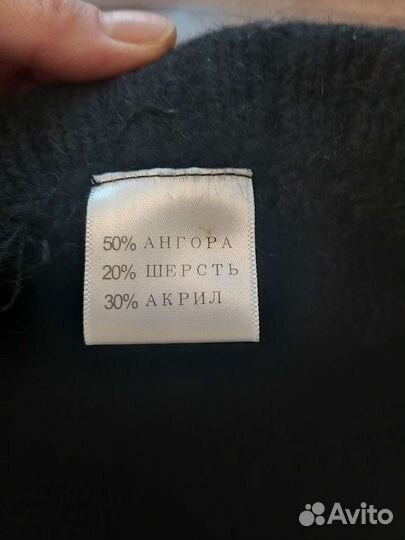 Шляпа женская и шарф шерсть