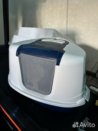 Кошачий лоток закрытый