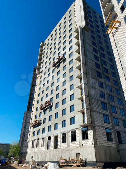 2-к. квартира, 46,7 м², 13/17 эт.