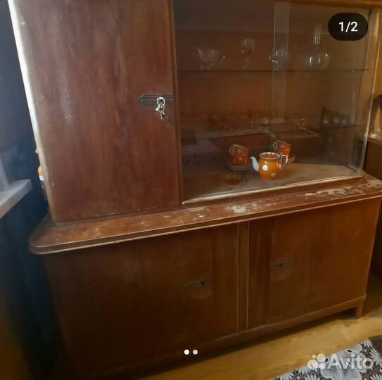 Сервант буфет (витрина) Катя, ГДР.60е