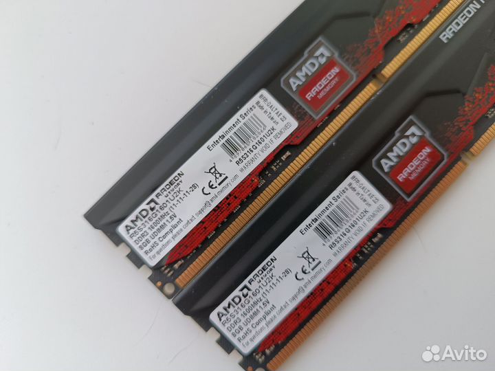 Оперативная память ddr3 2x8gb