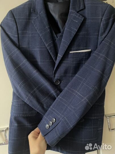 Костюм тройка unikkids на мальчика 134 р