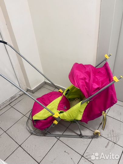 Коляска санки