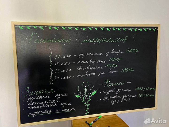 Роспись меловых досок
