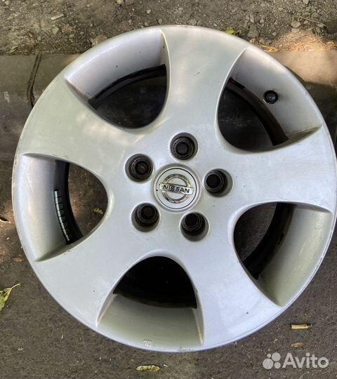 Диски литые оригинал на ниссан примера Р12
