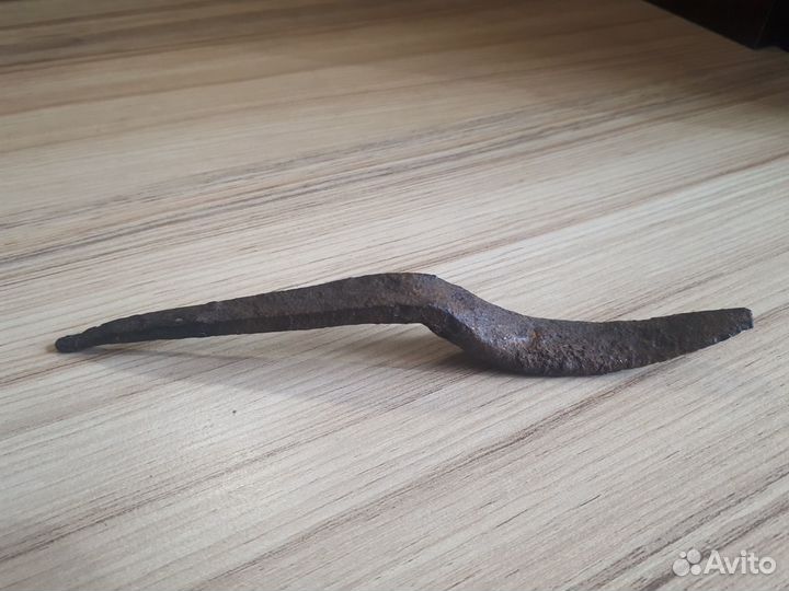 Кочедык 17 века. Кованое лапотное шило