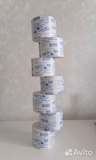 Туалетная бумага стометровка (20 шт в наборе