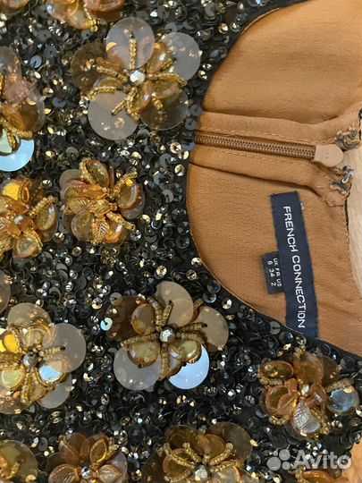 French connection платье с пайетками